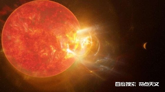 南門二的比鄰星發出破記錄的巨大耀斑